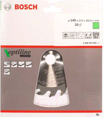 Пильный диск Bosch 2.608.640.586