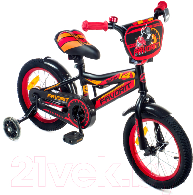Детский велосипед FAVORIT Biker / BIK-14RD (красный)