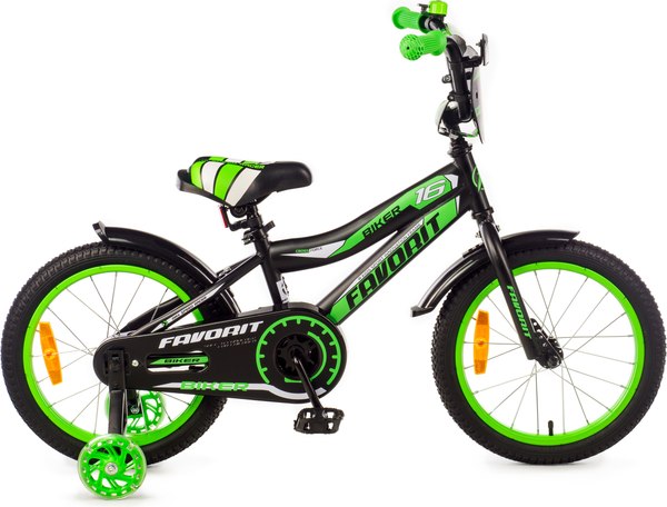 Детский велосипед FAVORIT Biker / BIK-16GN