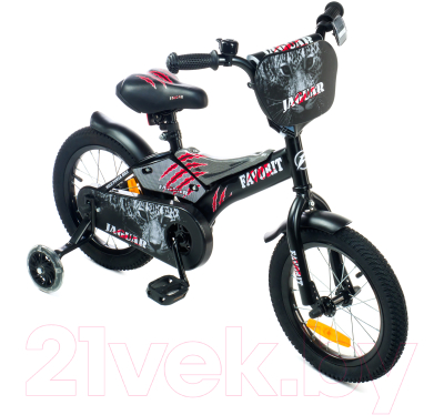 Детский велосипед FAVORIT Jaguar / JAG-14BK (черный)
