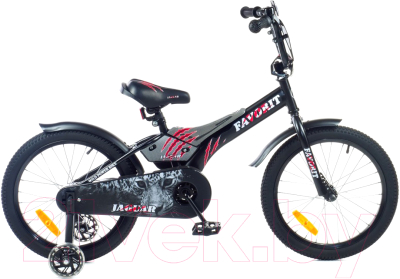 Детский велосипед FAVORIT Jaguar / JAG-16BK (черный)