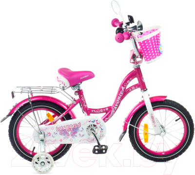 Детский велосипед FAVORIT Butterfly / BUT-14PN (розовый)