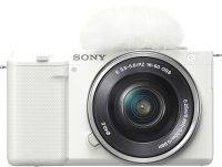 Беззеркальный фотоаппарат Sony ZV-E10 kit 16-50мм / ZV-E10L W (белый) - 