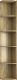 Угловое окончание для шкафа Евва Лайн / ЛН-TU.240.44.01 (дуб кантри золотой) - 