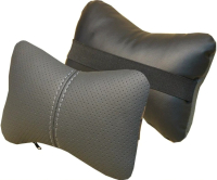 Комплект подушек для автомобиля CarFashion 41099 (2шт, черный/серый) - 
