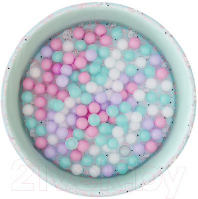 Сухой бассейн Romana Фламинго ДМФ-МК-02.59.02 (150 шариков)