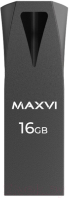 Usb flash накопитель Maxvi MK2 16GB 2.0 (темно-серый)