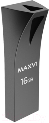 Usb flash накопитель Maxvi MK2 16GB 2.0 (темно-серый)