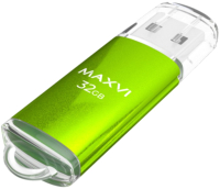 Usb flash накопитель Maxvi MP 32GB 2.0 (зеленый) - 