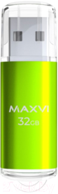 Usb flash накопитель Maxvi MP 32GB 2.0 (зеленый)