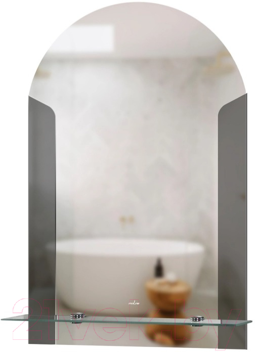 Зеркало Mixline Муза 552616 (с полкой) — фото 2