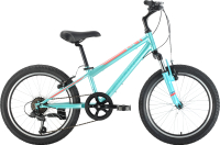 Детский велосипед STARK Respect 20.1 V Steel 2023 (10, морская волна/красный/синий) - 