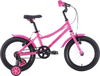 Детский велосипед STARK Foxy 16 Girl 2024 (розовый/малиновый) - 