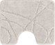 Коврик для туалета Gokyildiz Standart 60x50 / CROSS-0002-MILK - 