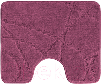Коврик для туалета Gokyildiz Standart 60x50 / CROSS-4034-ORCHID