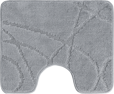 

Коврик для туалета, Standart 60x50 / CROSS-7022-LIGHT-GRAY