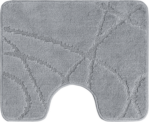 Коврик для туалета Gokyildiz Standart 60x50 / CROSS-7022-LIGHT-GRAY