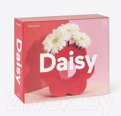 Ваза Doiy Daisy / DYVADAIRE (красный)