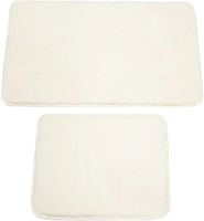 Набор ковриков для ванной и туалета Gokyildiz Maxiform 60x100+60x50 / DUZ-0005-CREAM - 