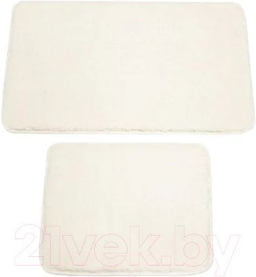 Набор ковриков для ванной и туалета Gokyildiz Maxiform 60x100+60x50 / DUZ-0005-CREAM