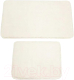 Набор ковриков для ванной и туалета Gokyildiz Maxiform 60x100+60x50 / DUZ-0005-CREAM - 