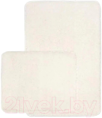 Набор ковриков для ванной и туалета Gokyildiz Soft Micro 50x80+50x40 / DUZ-0510-CREAM