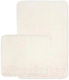 Набор ковриков для ванной и туалета Gokyildiz Soft Micro 50x80+50x40 / DUZ-0510-CREAM - 