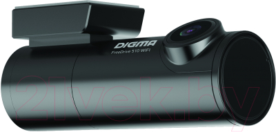 Автомобильный видеорегистратор Digma FreeDrive 510 Wi-Fi (черный)