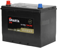 Автомобильный аккумулятор SPARTA EFB Asia 6СТ-75 Рус 710A (75 А/ч) - 