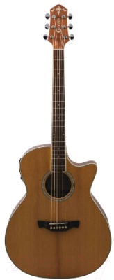 Электроакустическая гитара Crafter GAE-7/NС VVS (с чехлом)