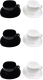 Набор для чая/кофе Lavenir FXB210-12 / 99219 (белый/черный) - 