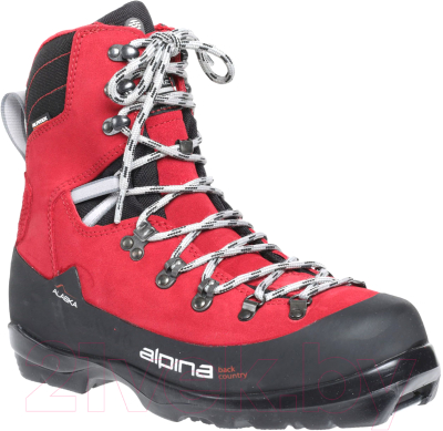 Горнолыжные ботинки Alpina Sports Alaska / 50062 (р.45, красный)