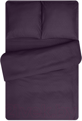 Комплект постельного белья Amore Mio Мако-сатин Starlight Микрофибра 2 / 58262 (бордовый)