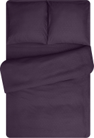 Комплект постельного белья Amore Mio Мако-сатин Starlight Микрофибра Евро / 58263 (бордовый) - 