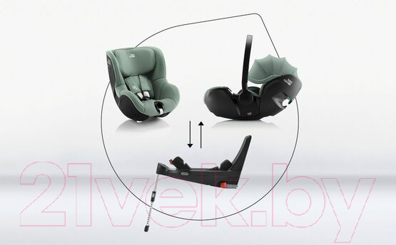 База для автокресла Britax Romer Flex Base 5Z / 2000037579 (черный) — фото 3