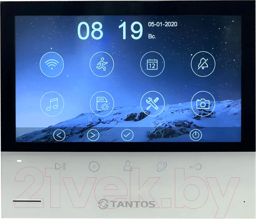 Монитор для видеодомофона Tantos Selina HD M Tuya