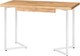 Обеденный стол Millwood Лофт Лондон 110-150x70x76 (дуб золотой Craft/металл белый) - 
