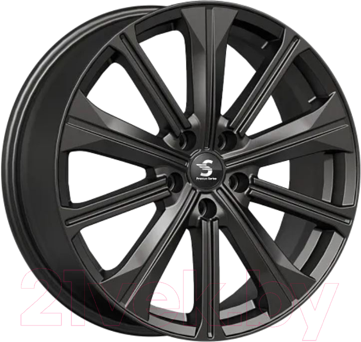 Литой диск SKAD Premium КР013 Exeed TXL 19x7" 5x108мм DIA 65.1мм ET 36мм (Fury Black)