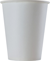 Набор бумажных стаканов Паксервис 165мл / HB70-195 (3000шт, белый, вендинг) - 