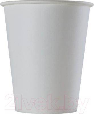 Набор бумажных стаканов Паксервис 165мл / HB70-195 (3000шт, белый, вендинг)