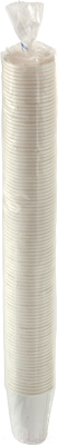 Набор бумажных стаканов Паксервис 165мл / HB70-195 (3000шт, белый, вендинг)