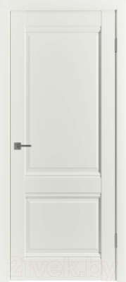 Дверь межкомнатная Emalex EC2 ДГ 60x200 (MidWhite)