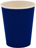 Набор бумажных стаканов Liga Pack 250мл (синий, 1000шт) - 