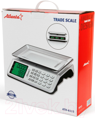 Весы счетные Atlanta ATH-6115 (белый)
