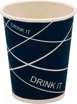 Набор бумажных стаканов Liga Pack 350мл (Drink It, 1000шт)