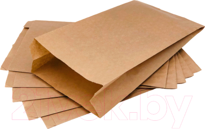 Набор бумажных пакетов Liga Pack 250x90x390 (крафт, 1000шт)