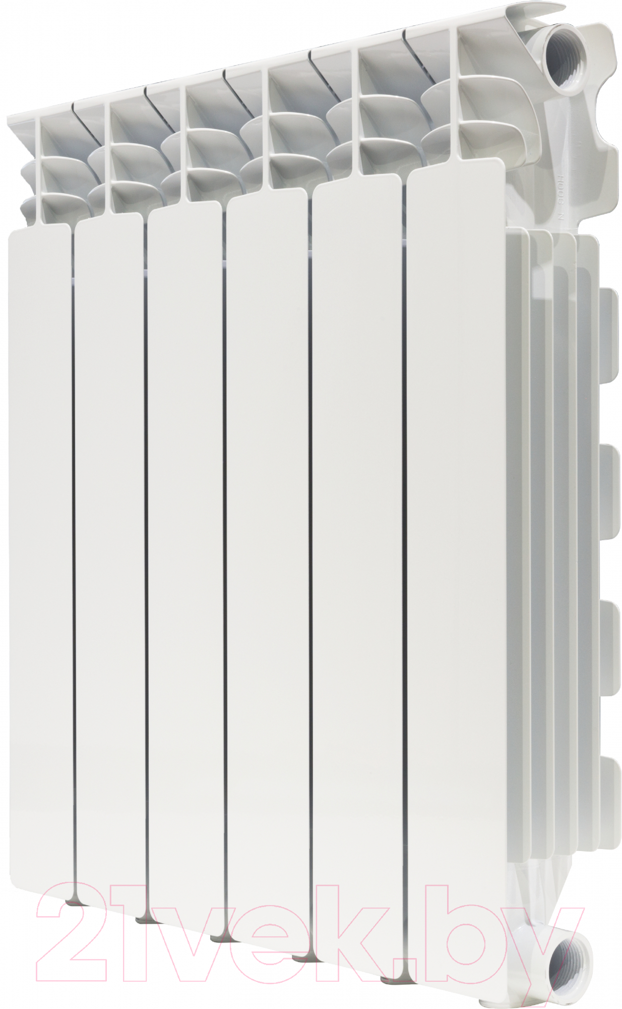 Радиатор алюминиевый Nova Florida Extrathermserir Super B4 500/100 White (6 секций) — фото 2
