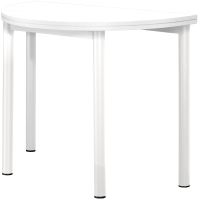Обеденный стол Millwood Далис 1 (белый/металл белый) - 