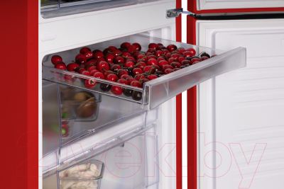 Холодильник с морозильником Nordfrost NRB 162NF R