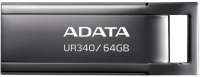 Usb flash накопитель A-data UR340 USB3.2 64GB (AROY-UR340-64GBK) - 